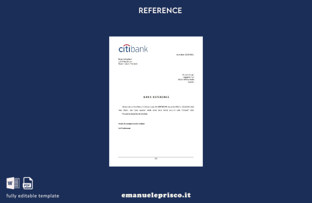 stile verificato Modello di riferimento per la chiusura di Sweden Citibank